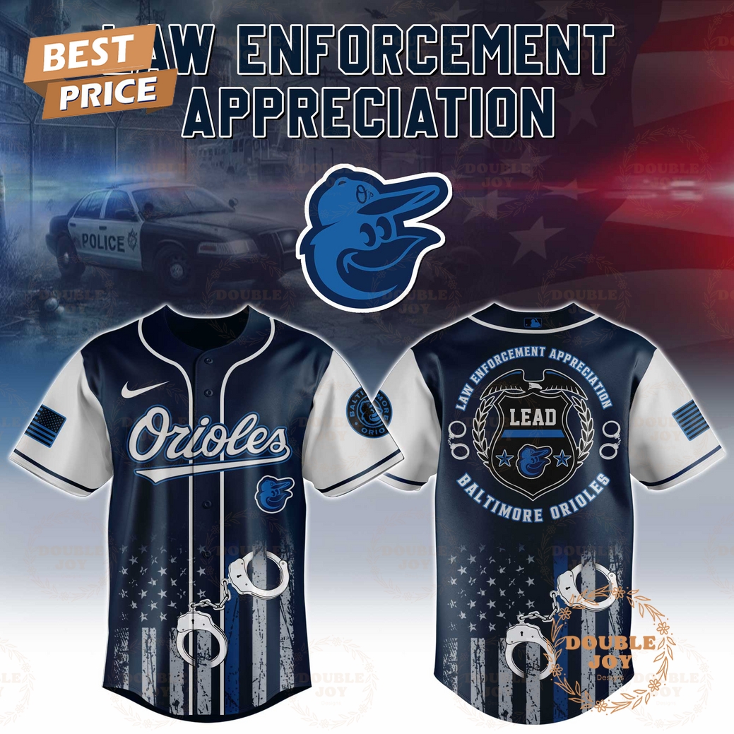 Baltimore Orioles Law Enforcement Appreciation Day 2025 Special Edition Baseball Jersey Baltimore Orioles Law Enforcement Appreciation Day 2025 Special Edition Baseball Jersey