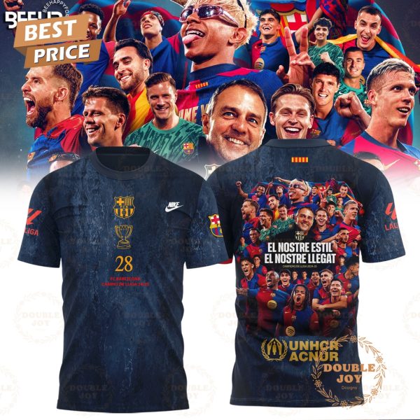 Barcelona F.C Campio De Lliga 24-25 Limited Edition T-Shirt, Hoodie