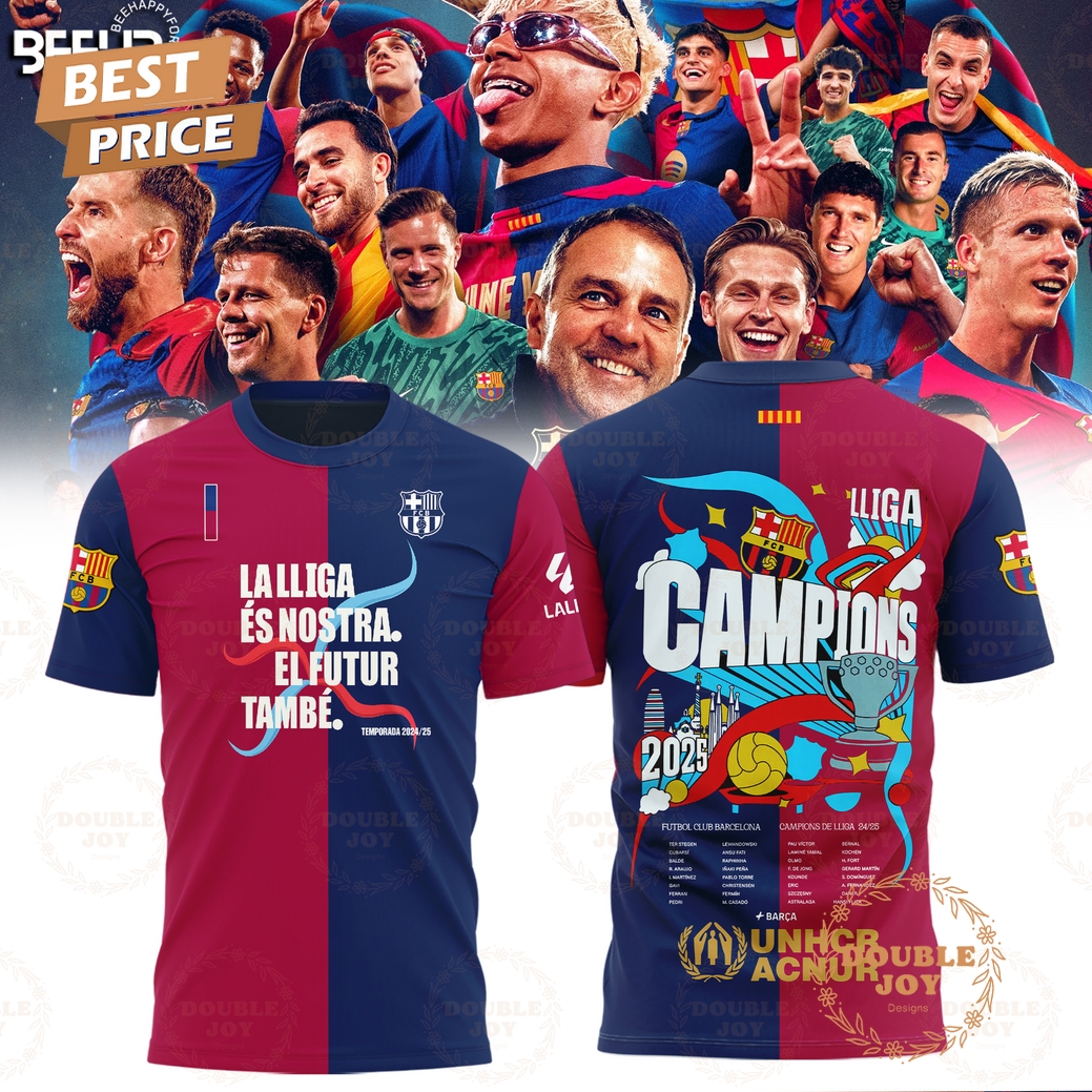 Barcelona F.C La Lliga Campions 2025 Limited Edition T-Shirt, Hoodie Barcelona F.C La Lliga Campions 2025 Limited Edition T-Shirt, Hoodie