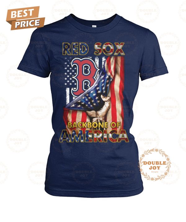 Boston Red Sox Backbone Of America 2025 T-Shirt