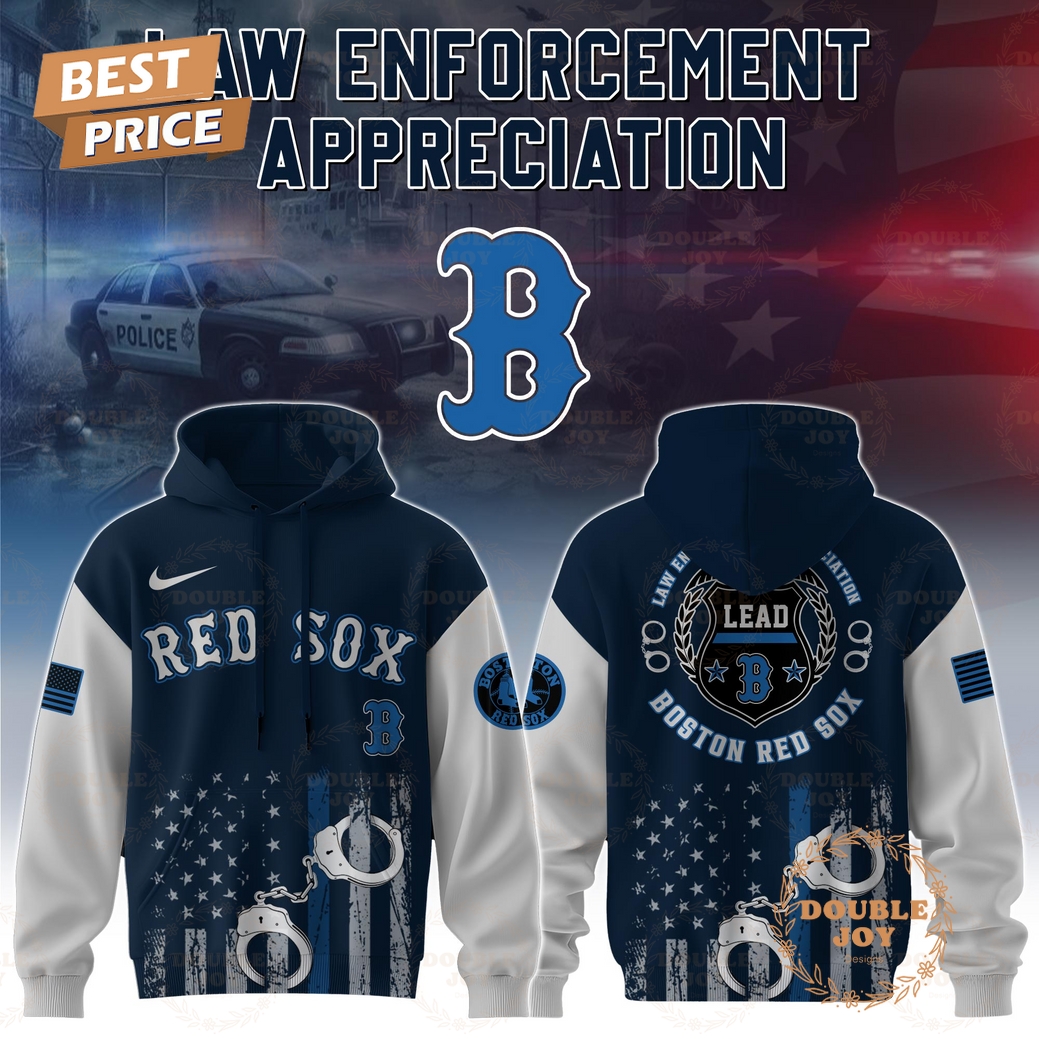 Boston Red Sox Law Enforcement Appreciation Day 2025 Special Edition Hoodie Boston Red Sox Law Enforcement Appreciation Day 2025 Special Edition Hoodie