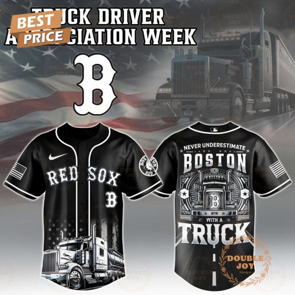 Boston Red Sox Truck Driver Appreciation Week 2025 Limited Edition Baseball Jersey