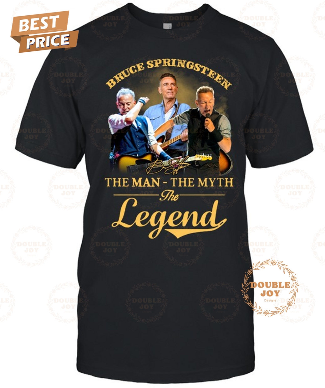 Bruce Springsteen The Man-The Myth The Legend T-Shirt Bruce Springsteen The Man-The Myth The Legend T-Shirt