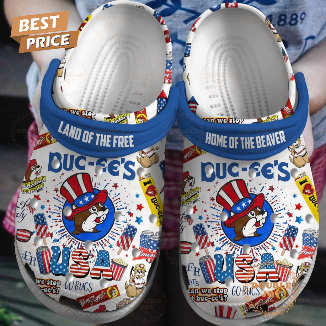 Buc-ee's Land Of The Free Home Of The Beaver Limited Edition Crocs Buc-ee's Land Of The Free Home Of The Beaver Limited Edition Crocs