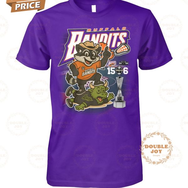 Buffalo Bandits Saskatchewan Rush 15 Finals 6 T-Shirt
