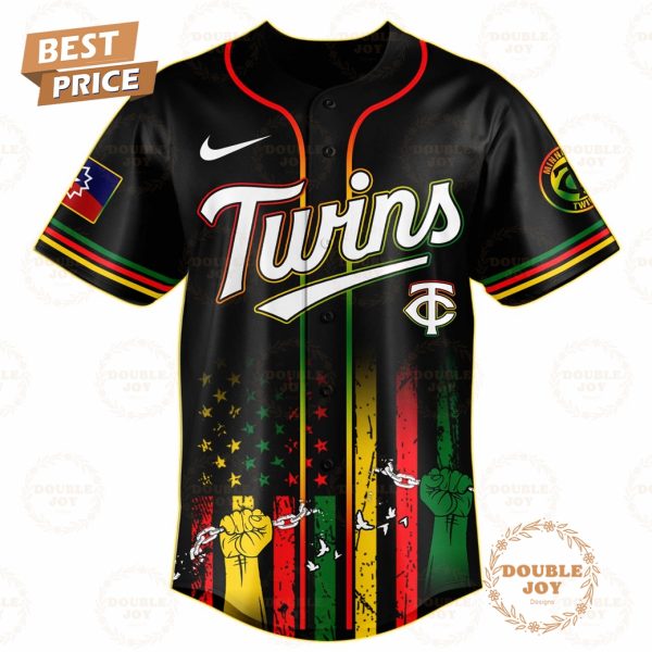 Minnesota Twins Juneteenth Freedom Day 2025 Special Edition Baseball Jersey