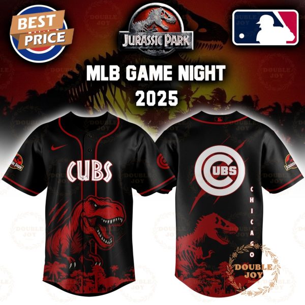 Chicago Cubs Jurassic Park Game Night 2025 Limited Edition Baseball Jersey
