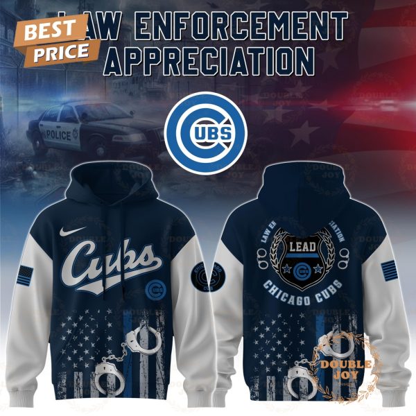 Chicago Cubs Law Enforcement Appreciation Day 2025 Special Edition Hoodie