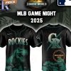 Cincinnati Reds Jurassic World Rebirth Game Night 2025 Special Edition Baseball Jersey