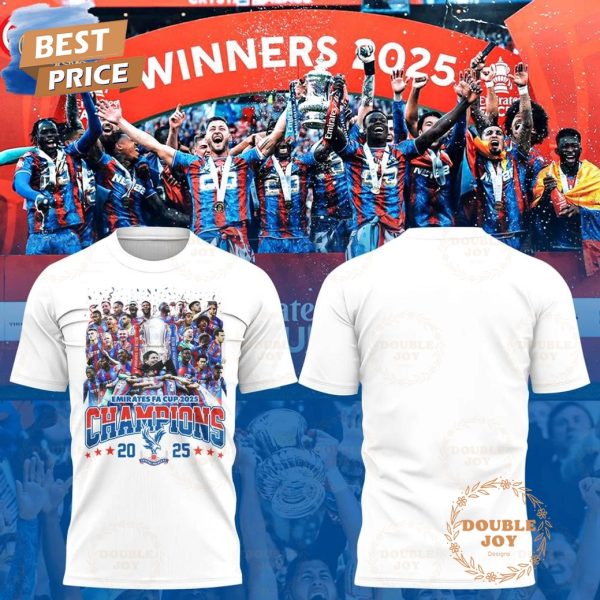 Crystal Palace F.C Emirates Fa Cup 2025 Champions Limited Edition T-Shirt, Hoodie