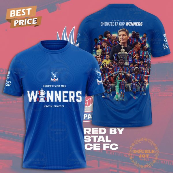 Crystal Palace F.C Emirates Fa Cup Winners 2025 Limited Edition T-Shirt, Hoodie