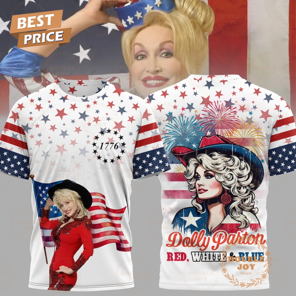 Dolly Parton Red, White, Blue 1776 Limited Edition T-Shirt, Hoodie Dolly Parton Red, White, Blue 1776 Limited Edition T-Shirt, Hoodie