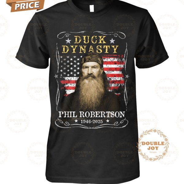 Duck Dynasty Phil Robertson 1946-2025 T-Shirt