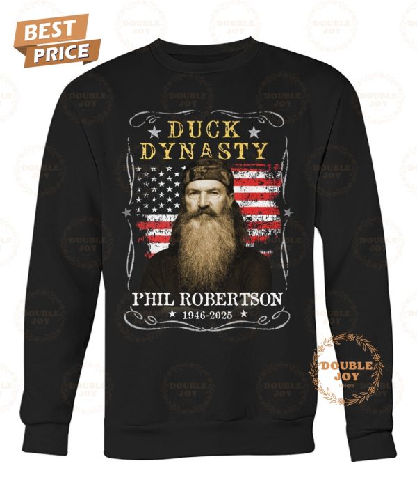 Duck Dynasty Phil Robertson 1946-2025 T-Shirt
