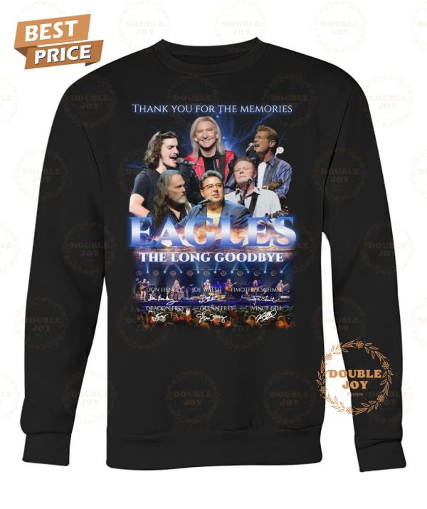 Eagles The Long Goodbye Thank You For The Memories T-Shirt