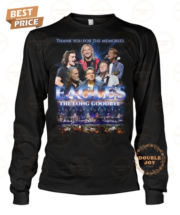 Eagles The Long Goodbye Thank You For The Memories T-Shirt