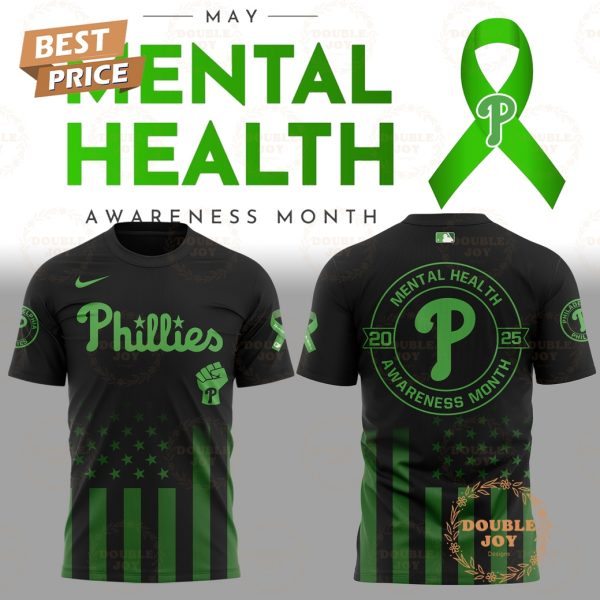 Philadelphia Phillies Mental Health Awareness Month 2025 Limited Edition Hoodie