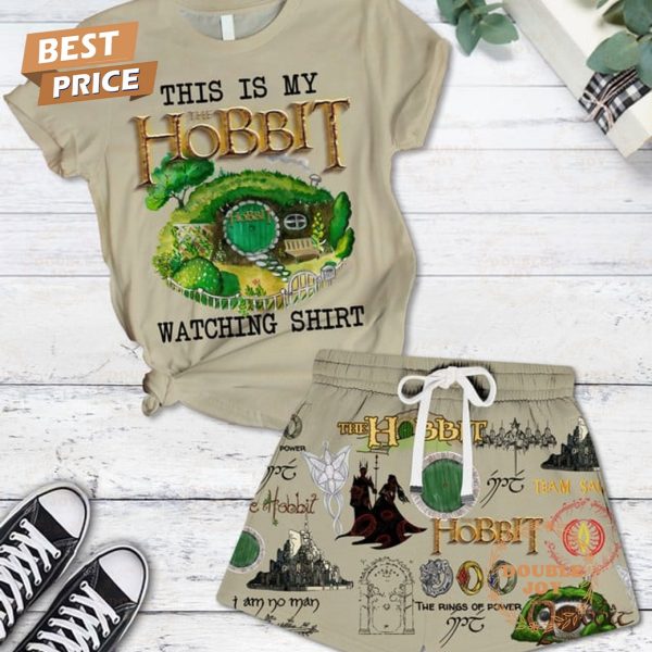 This Is My The Hobbit Watching Shirt Limited Edition Fleece Pajamas Set