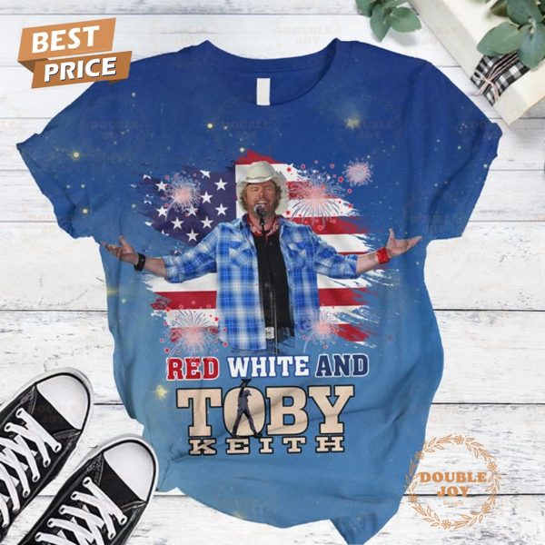 Toby Keith Red White And… 4th Of July Limited Edition Fleece Pajamas Set