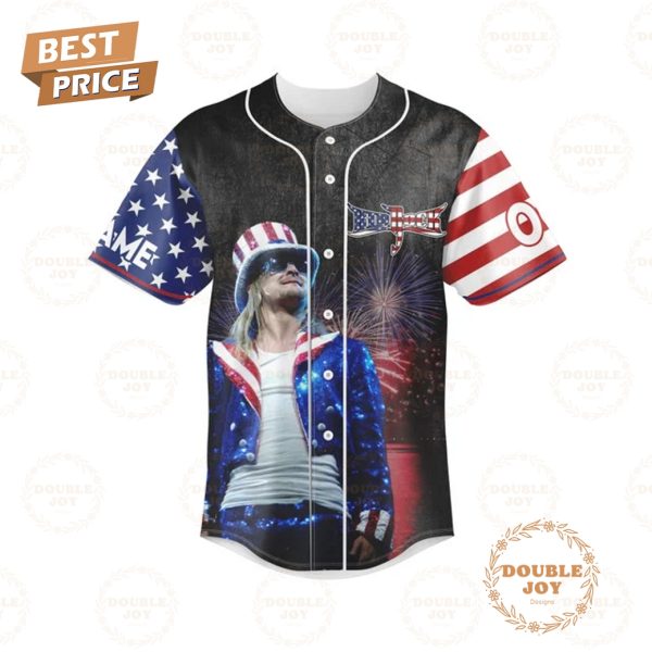 Kid Rock Happy Fourth Of July 2025 Custom Name Special Edition Baseball Jersey