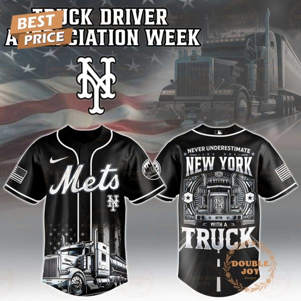 New York Mets Truck Driver Appreciation Week 2025 Limited Edition Baseball Jersey