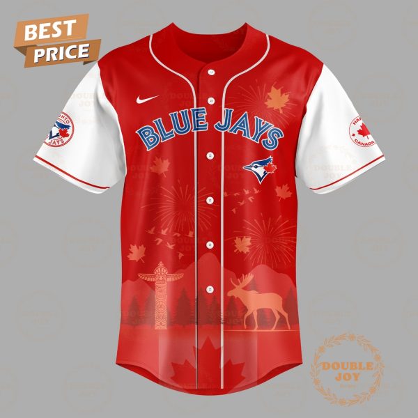 Toronto Blue Jays Happy Canada Day 2025 Special Edition Hoodie – Red