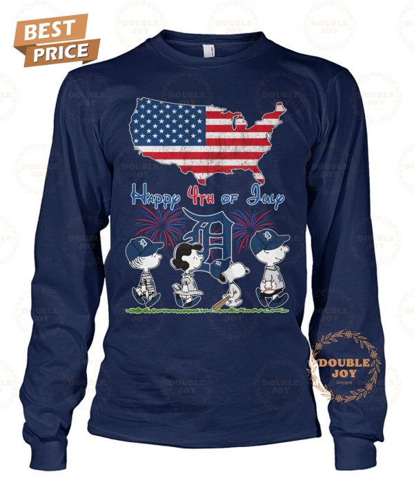 Happy 4th Of July Detroit Tigers Limited Edition T-Shirt