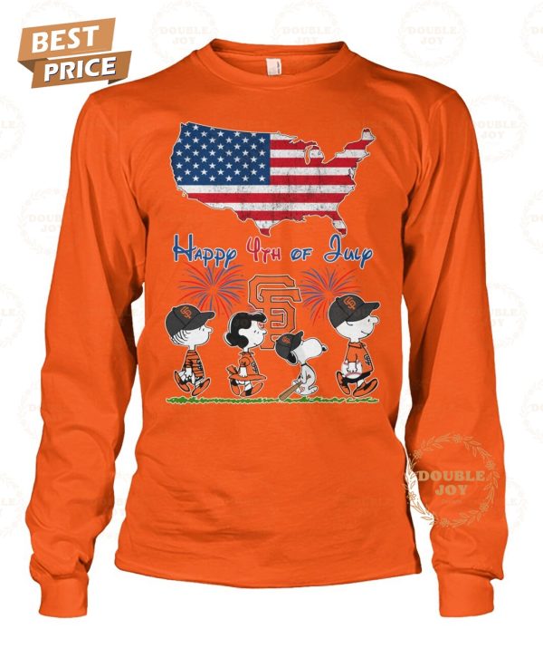 Happy 4th Of July San Francisco Giants Limited Edition T-Shirt