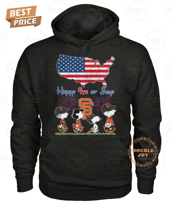 Happy 4th Of July San Francisco Giants Limited Edition T-Shirt