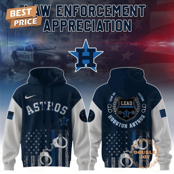 Houston Astros Law Enforcement Appreciation Day 2025 Special Edition Hoodie