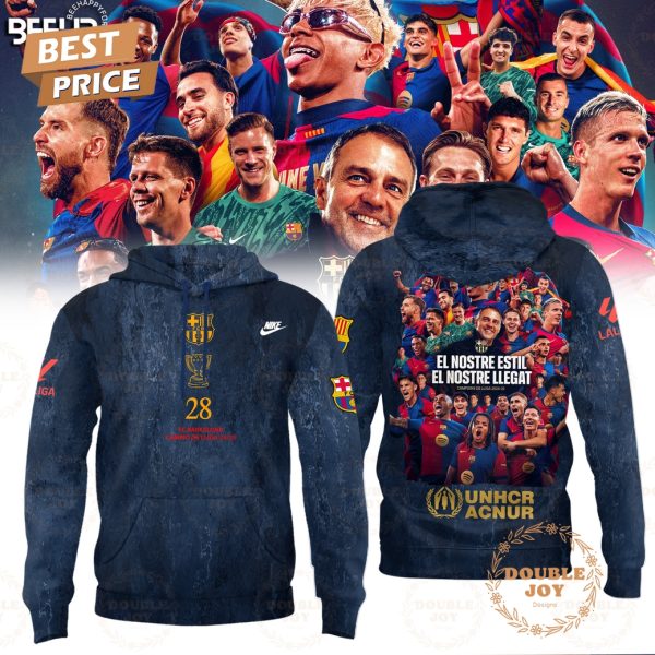Barcelona F.C Campio De Lliga 24-25 Limited Edition T-Shirt, Hoodie