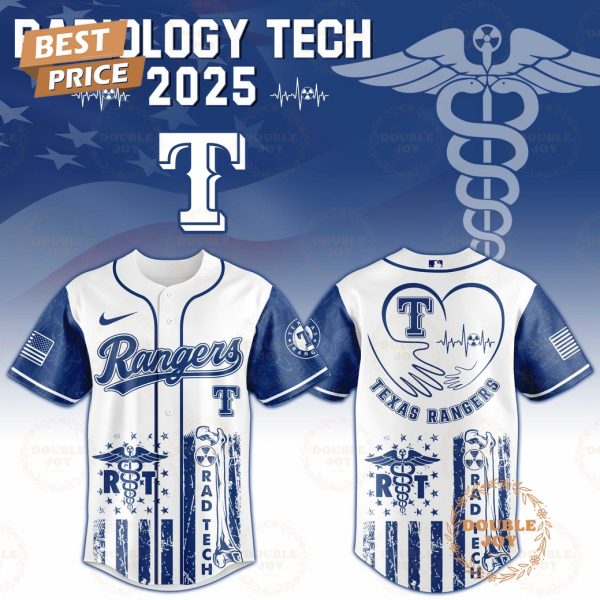 Texas Rangers Radiology Tech Night 2025 Limited Edition Baseball Jersey