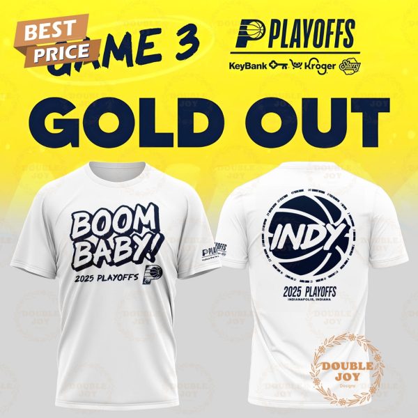 Indiana Pacers 2025 Playoffs Boom Baby T-Shirt, Hoodie