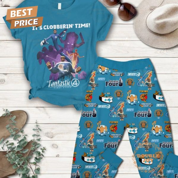 It’s Clobberin Time The Fantastic 4 Limited Edition Fleece Pajamas Set