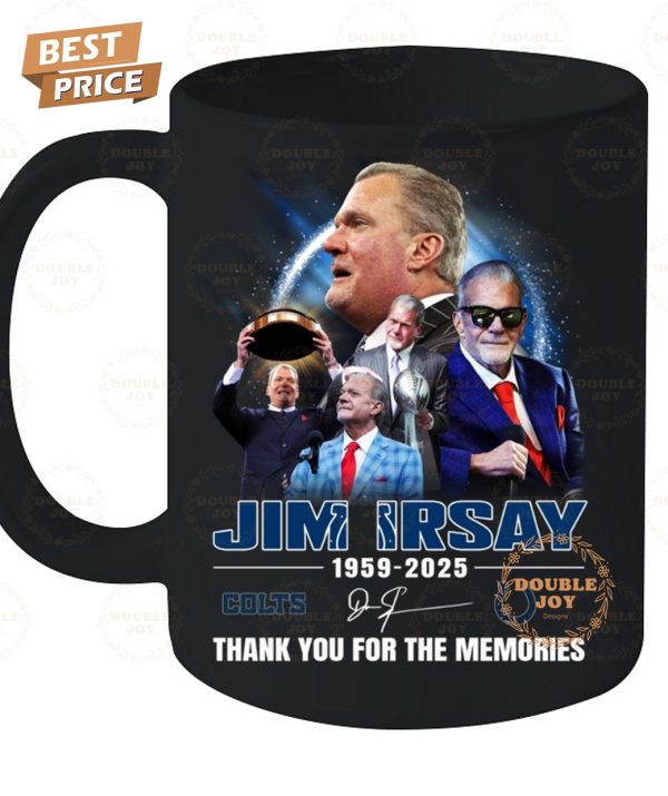 Jim Irsay 1959-2025 Thank You For The Memories T-Shirt