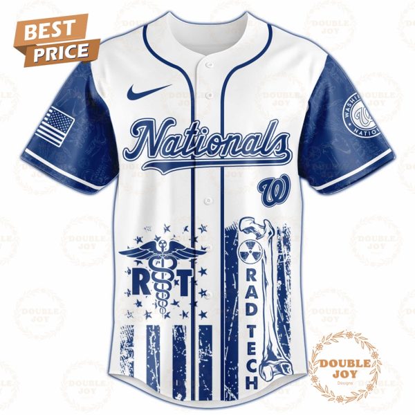 Washington Nationals Radiology Tech Night 2025 Limited Edition Baseball Jersey