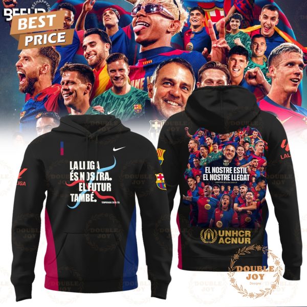 Barcelona F.C La Lliga Es Nostra El Futur Tambe 2025 Limited Edition T-Shirt, Hoodie
