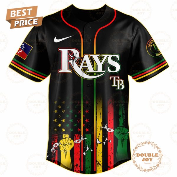 Tampa Bay Rays Juneteenth Freedom Day 2025 Special Edition Baseball Jersey
