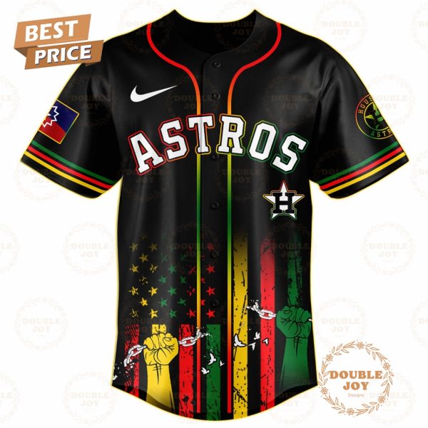 Houston Astros Juneteenth Freedom Day 2025 Special Edition Baseball Jersey