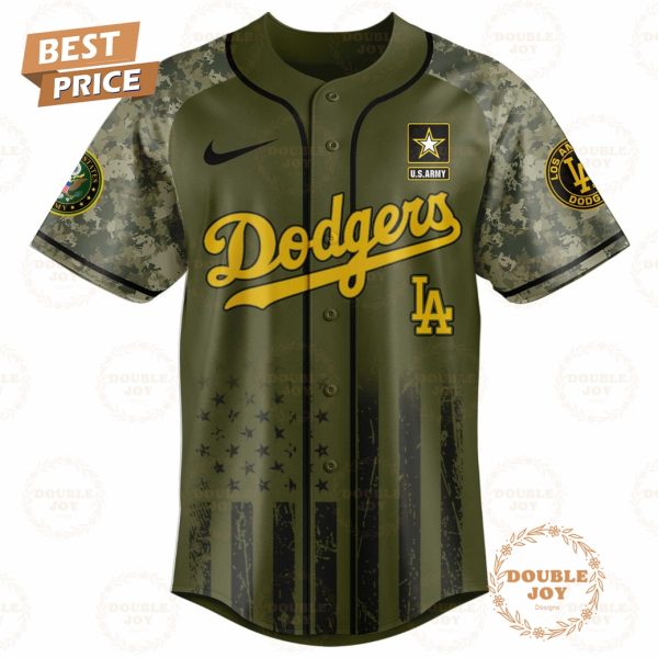 Los Angeles Dodgers U.S. Army’s 250th Limited Edition Baseball Jersey