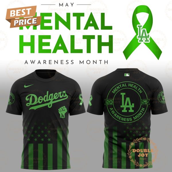 Los Angeles Dodgers Mental Health Awareness Month 2025 Limited Edition Hoodie