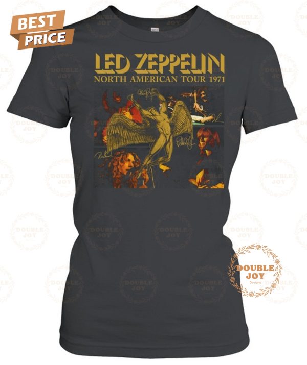 Led Zeppelin North American Tour 1971 Limited Edition T-Shirt