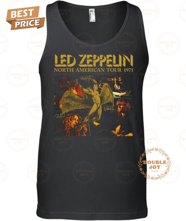 Led Zeppelin North American Tour 1971 Limited Edition T-Shirt