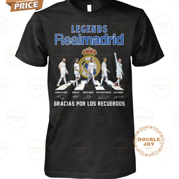 Legends Real Madrid CF Gracias Por Los Recuerdos T-Shirt