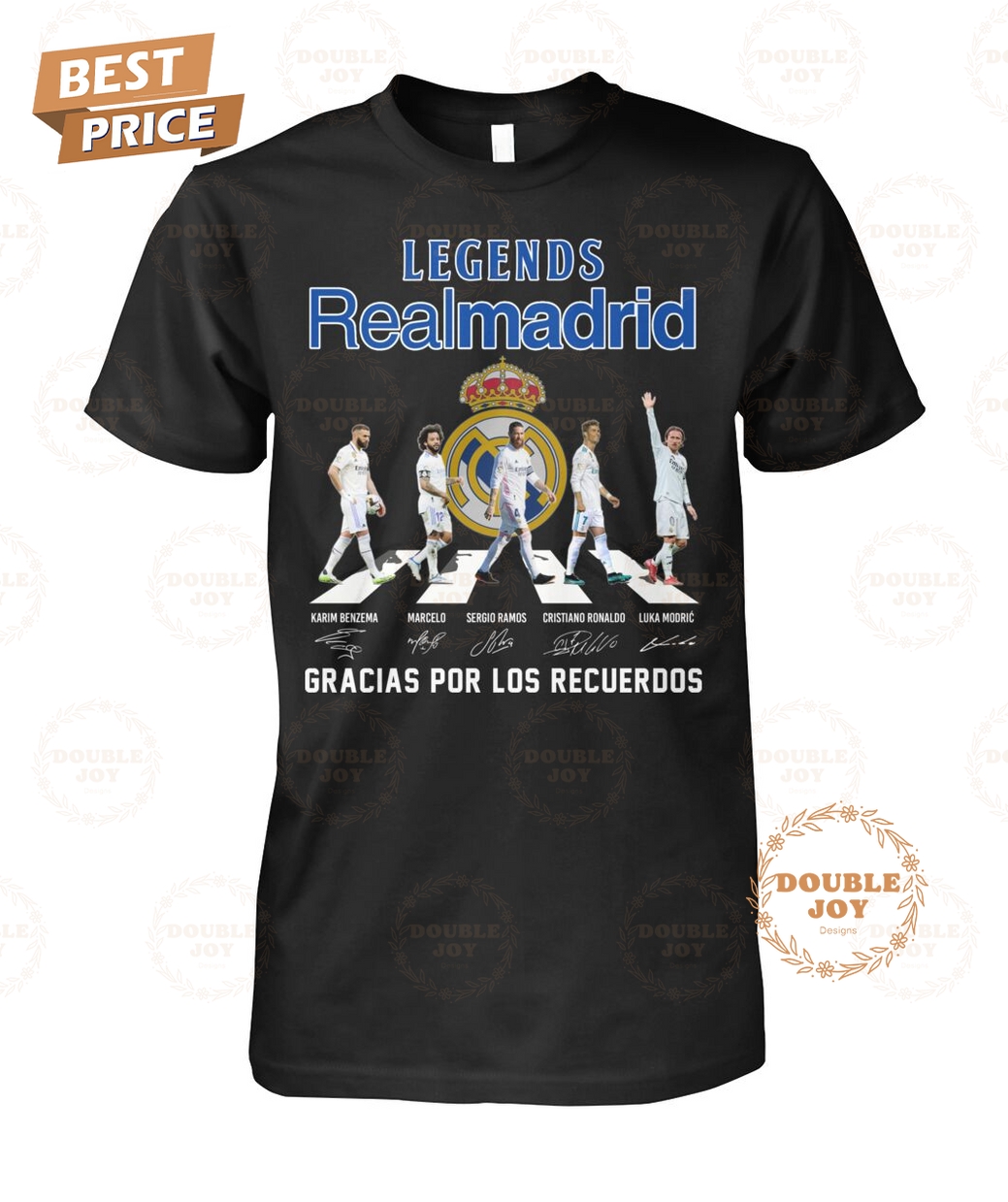 Legends Real Madrid CF Gracias Por Los Recuerdos T-Shirt Legends Real Madrid CF Gracias Por Los Recuerdos T-Shirt