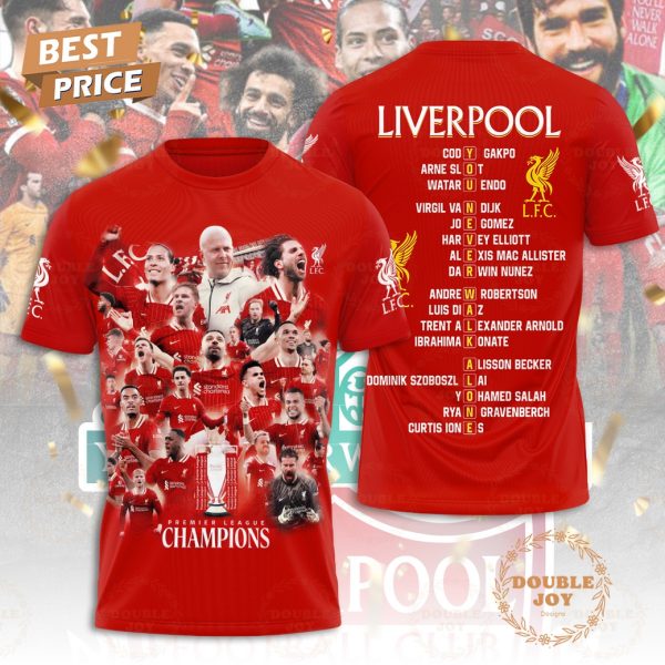 Liverpool Premier League Champions, You Never Walk Alone T-Shirt, Hoodie
