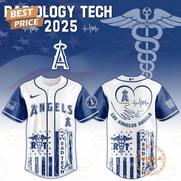 Los Angeles Angels Radiology Tech Night 2025 Limited Edition Baseball Jersey