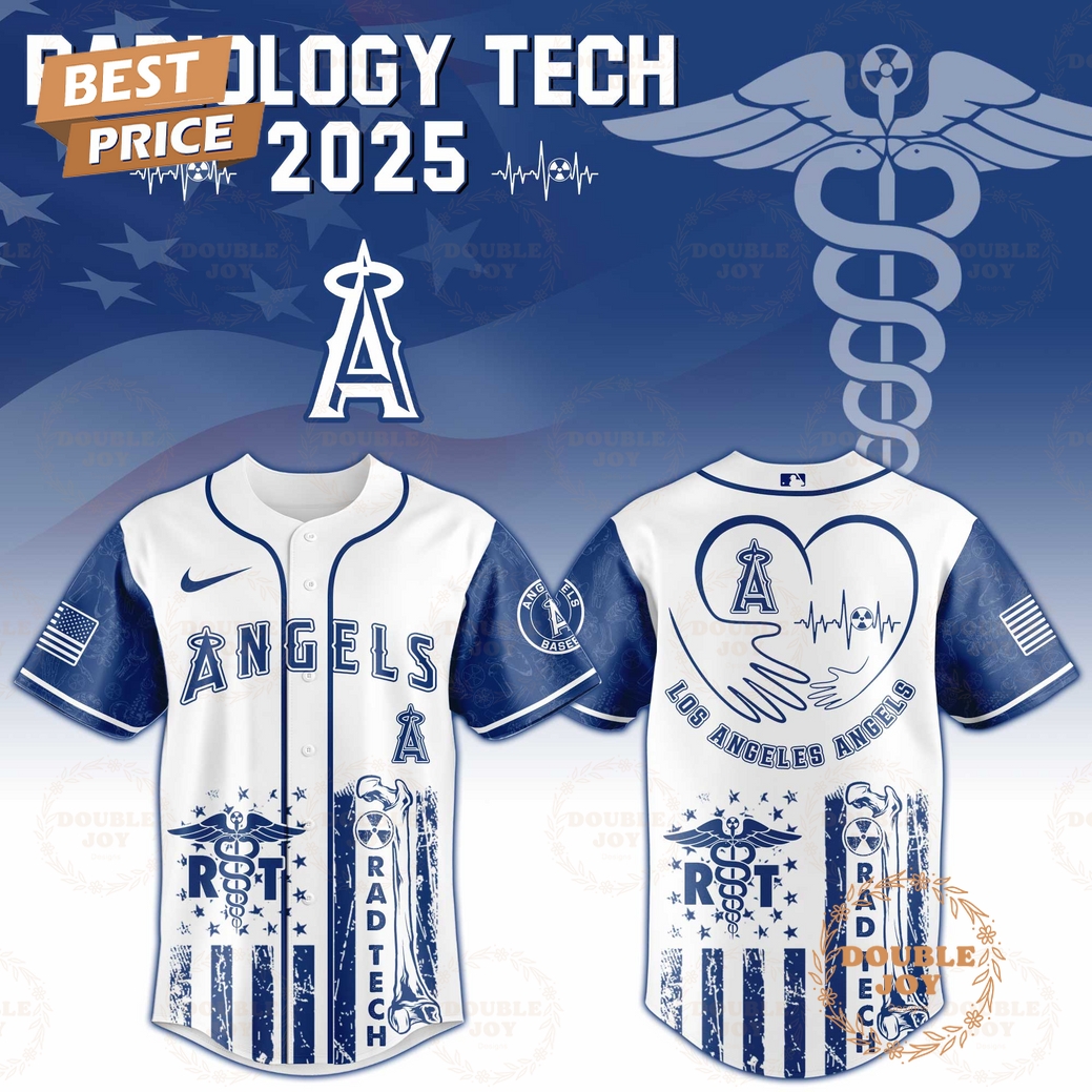 Los Angeles Angels Radiology Tech Night 2025 Limited Edition Baseball Jersey Los Angeles Angels Radiology Tech Night 2025 Limited Edition Baseball Jersey