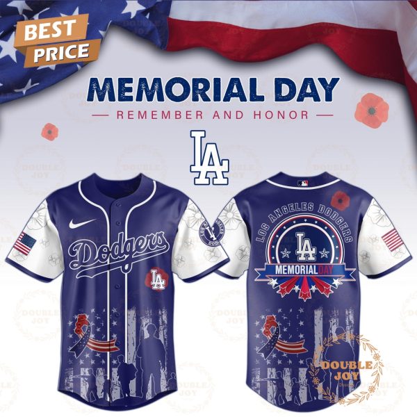 Los Angeles Dodgers Memorial Day Remember And Honor 2025 Limited Edition Baseball Jersey