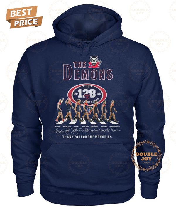 Melbourne Demons 128th 1897-2025 Thank You For The Memories T-Shirt